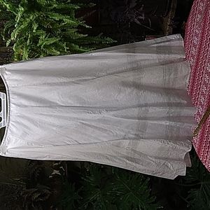 Calvin Klein white skirt